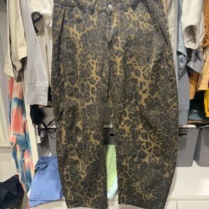Leopard Print Pants
